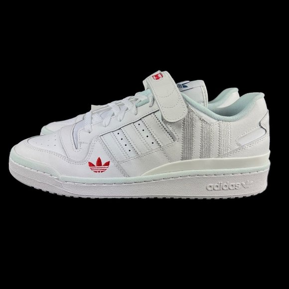 Adidas Forum Low Cloud White Almost Blue Shoes HQ4537 Men's Sizes 11.5 - 13 - Picture 3 of 9